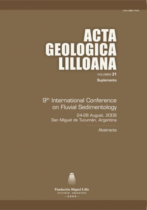 Tapa Acta Geológica Lilloana 21 Suplemento (2) (2009)