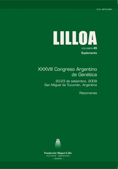 Tapa Lilloa 45 (Suplemento) (2009)