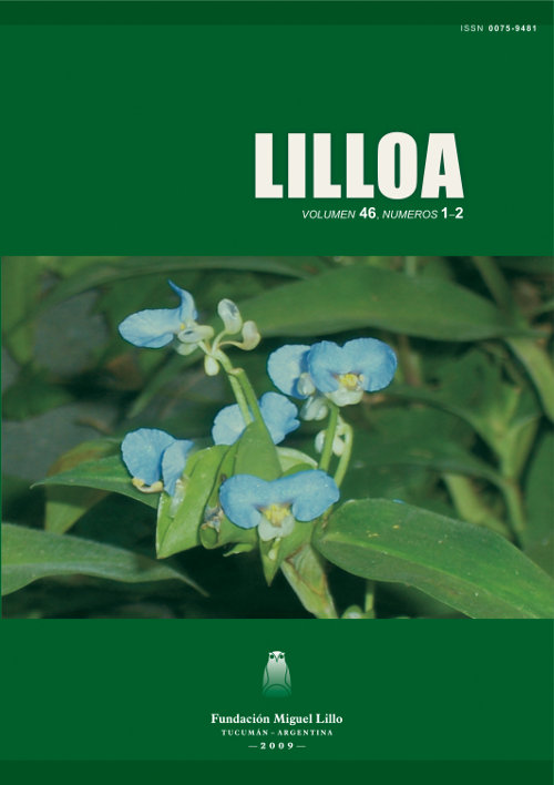 Tapa Lilloa 46 (1-2) (2009)