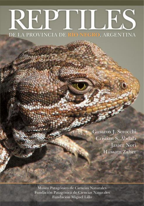 Portada Reptiles de la provincia de Río Negro, Argentina