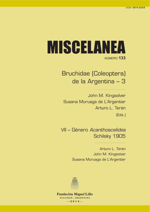 Miscelanea 133 (2014). 