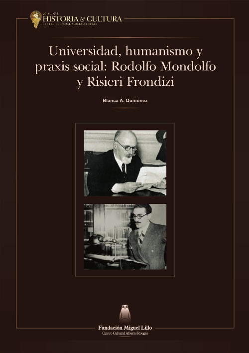 Universidad, humanismo y praxis social: Rodolfo Mondolfo y Risieri Frondizi