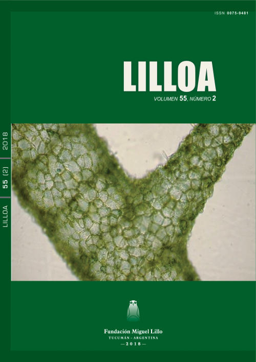 Lilloa 55 (2) (2018)