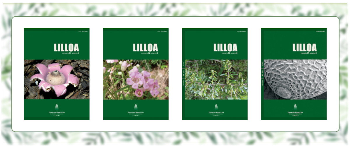 Lilloa: revista científica de Botánica de la Fundación Miguel Lillo.