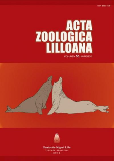 Tapa de Acta Zoológica Lilloana 55 (2) (2011)