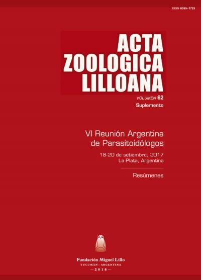 Acta Zoológica Lilloana 62 (Suplemento) (2018)