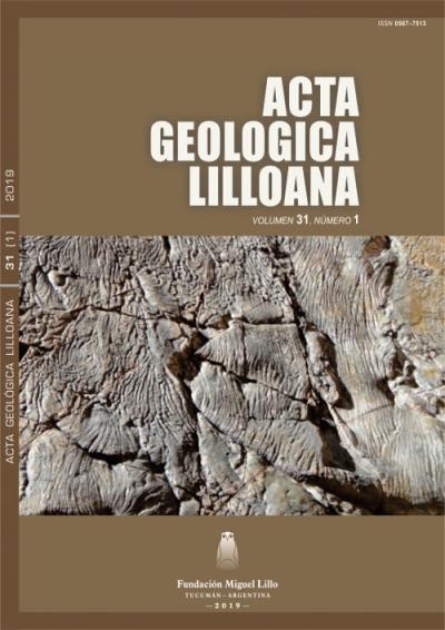 Acta Geológica Lilloana 31 (1) (2019)