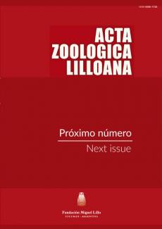 Preparando: Acta Zoológica Lilloana 63 (1) (2019)