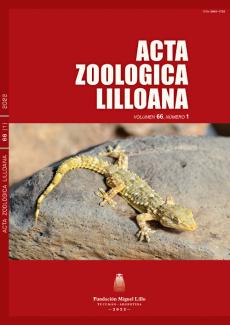 Acta Zoológica Lilloana 66 (1) (2022)