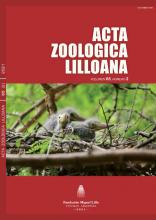 Acta Zoológica Lilloana 65 (2) (2021)