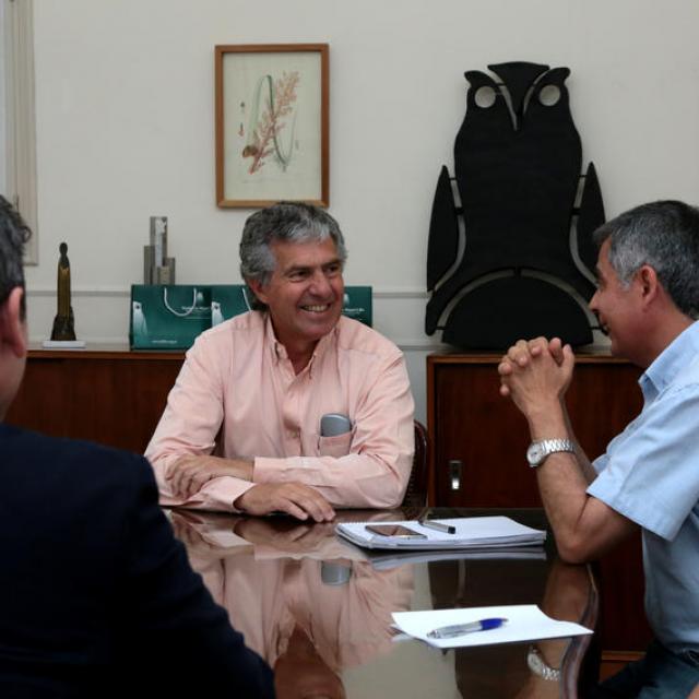 Autoridades e investigadores del INTA visitaron la FML: acuerdos de colaboración mutua (2018, Fundación Miguel LIllo, J. Araóz).