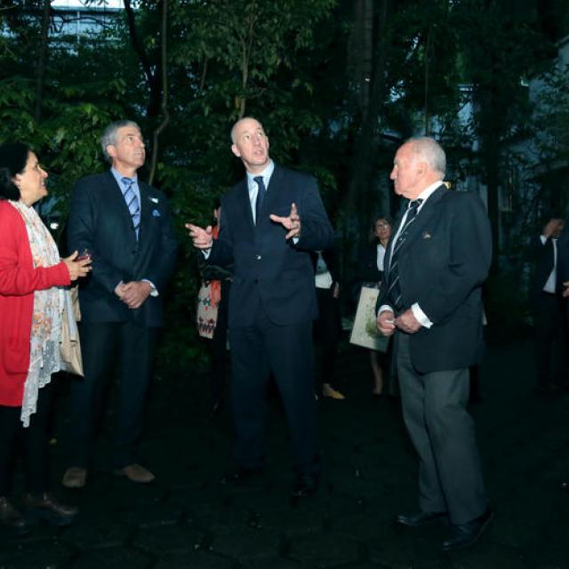 Visita del embajador del Reino Unido a Fundación Miguel Lillo. Fotos: Fundación Miguel Lillo (Jorge Araóz)
