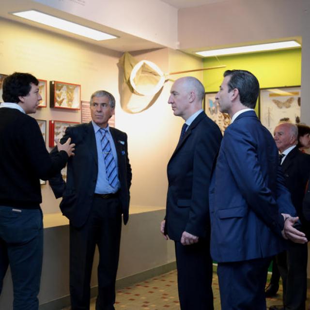 Visita del embajador del Reino Unido a Fundación Miguel Lillo. Fotos: Fundación Miguel Lillo (Jorge Araóz)
