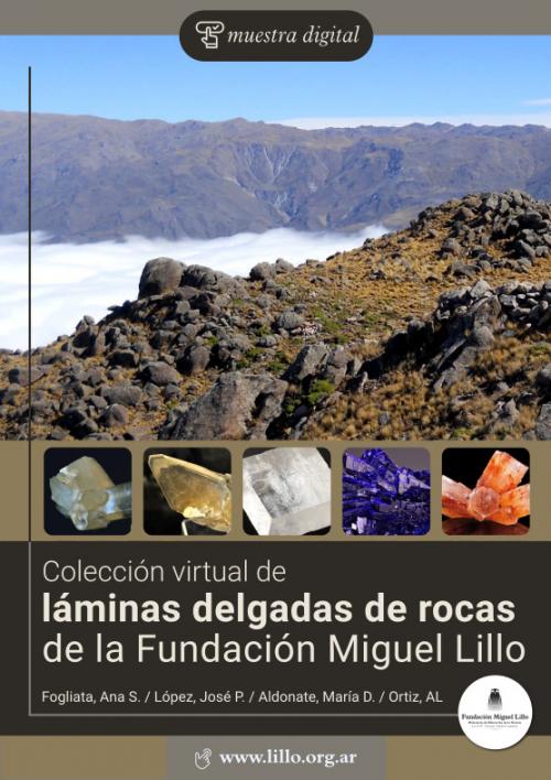 Colección virtual de láminas delgadas de rocas de la Fundación Miguel Lillo