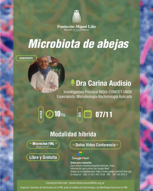 Seminarios FML (2025): Microbiota de abejas