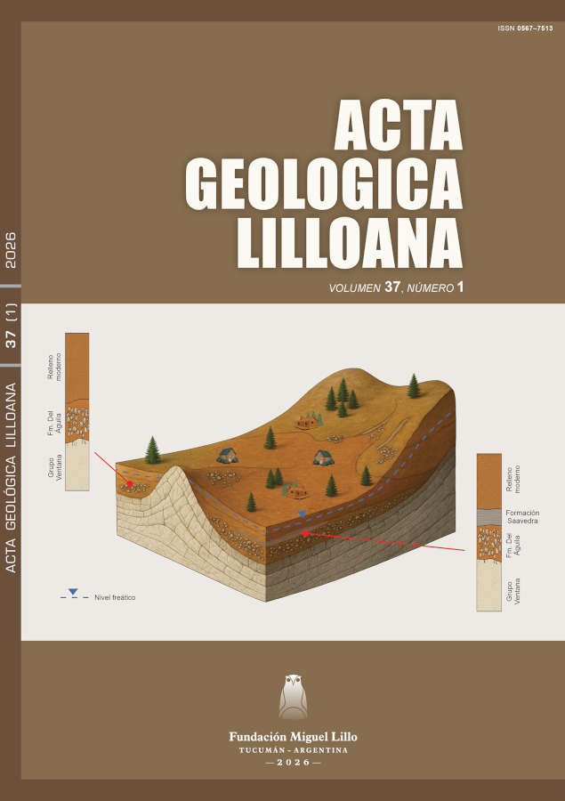 					Ver Acta Geológica Lilloana 37 (1) (2026)
				