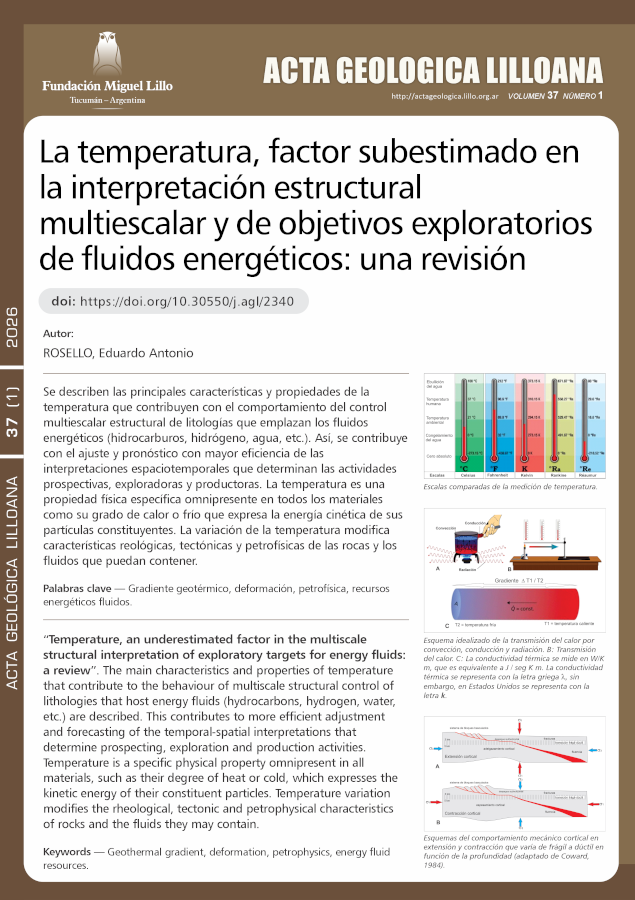La temperatura, factor subestimado en la interpretación estructural multiescalar y de objetivos exploratorios de fluidos energéticos: una revisión