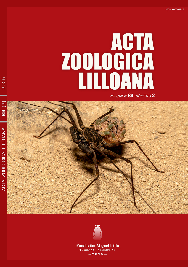 Acta Zoológica Lilloana 69 (2) (2025)