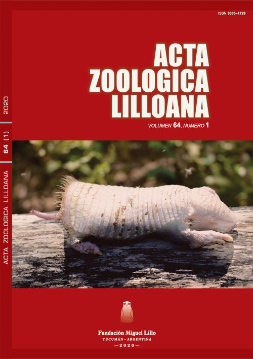 Acta Zoológica Lilloana 64 (1) (2020)