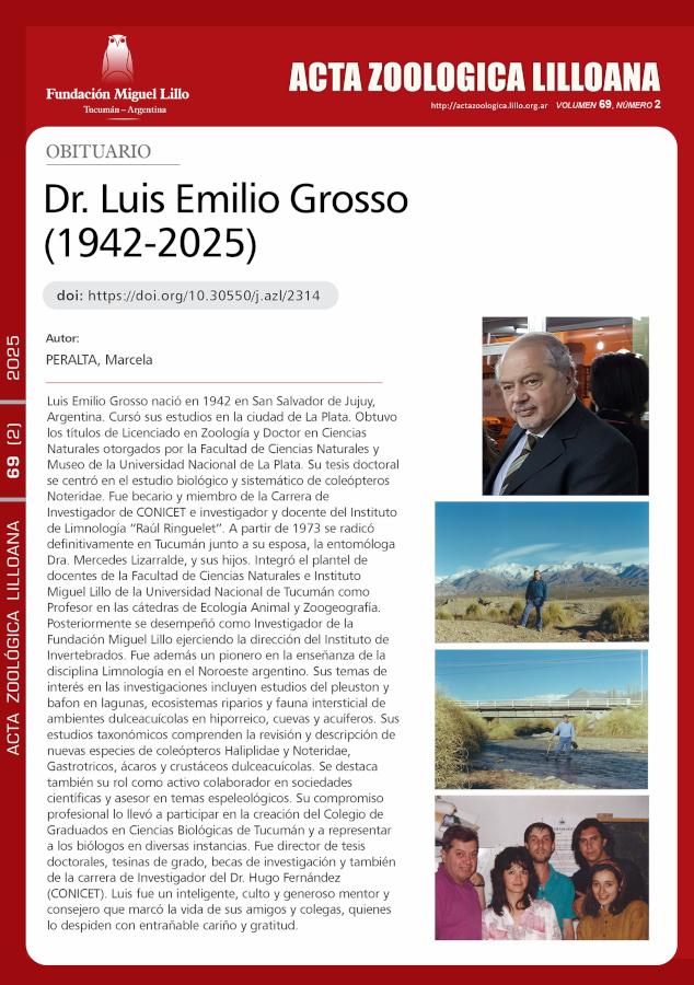 Dr. Luis Emilio Grosso (1942-2025)