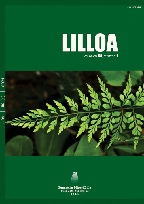 Lilloa 58 (1) (2021)