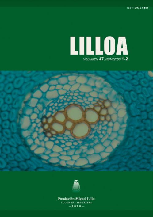 Tapa Lilloa 47 (1-2) (2010)