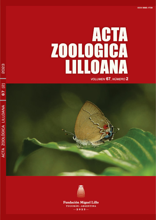 Acta Zoológica Lilloana 67 (2) (2023)
