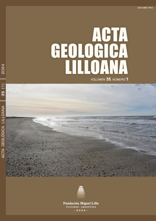 Acta Geológica Lilloana 35 (1) (2024)