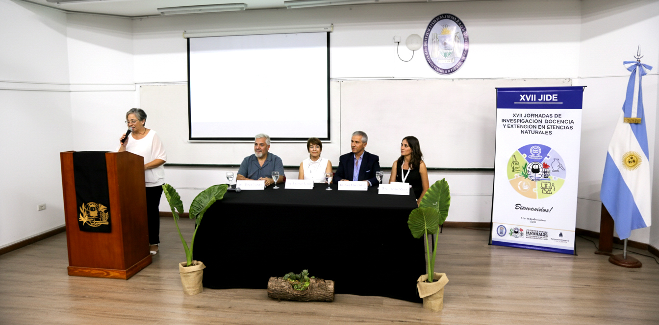 Rotundo éxito de las XVII Jornadas de Investigación, Docencia y Extensión en Ciencias Naturales