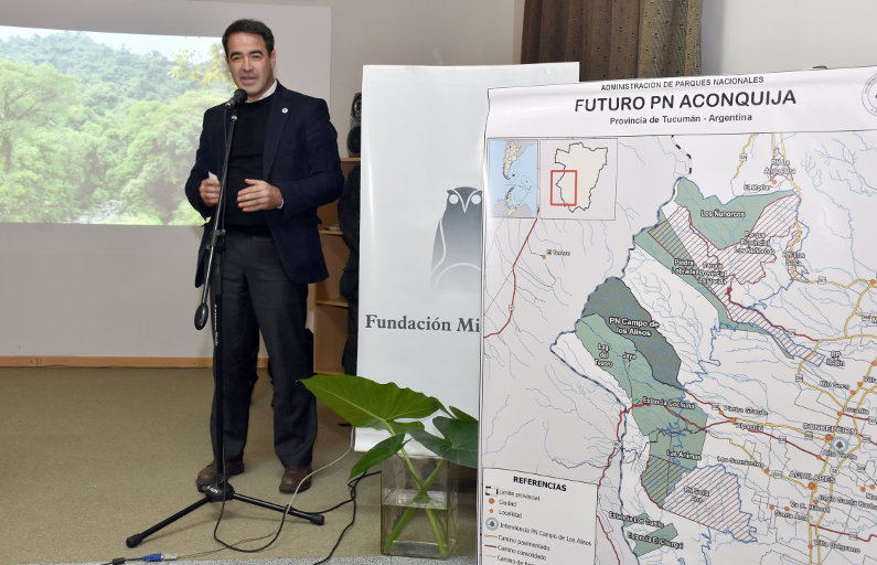 Presentación del proyecto Parque Nacional Aconquija