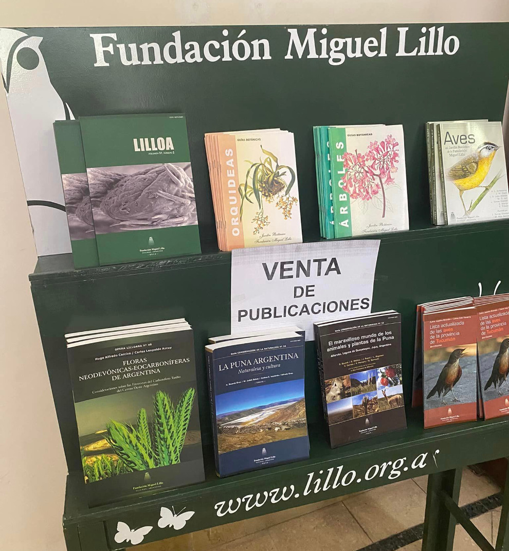 Feria de publicaciones de la Fundación Miguel Lillo.