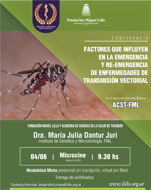 Factores que influyen en la emergencia y re-emergencia de enfermedades de transmisión vectorial
