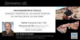 Micromamíferos fósiles: Avances y desafíos de las nuevas técnicas de captura digital de anatomía