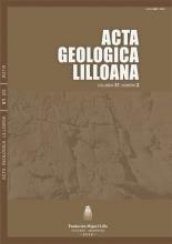 Acta Geológica Lilloana 31 (2) (2019)