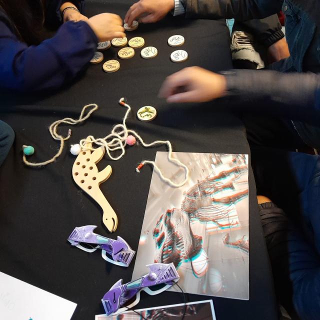 Una muestra de Paleontología para personas con capacidades diferentes 