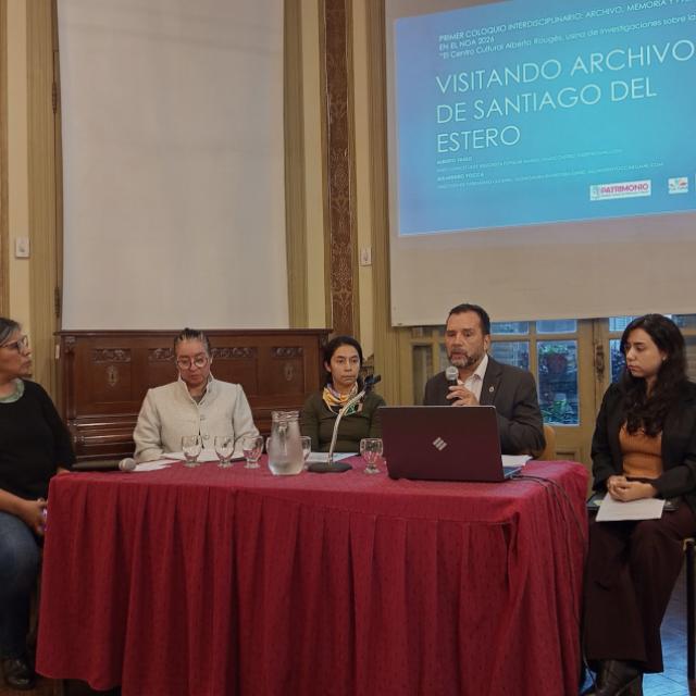 Primer Coloquio Interdisciplinario para reflexionar sobre el archivo, la memoria y el patrimonio de la región